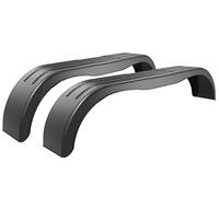 2x Anhänger Kotflügel Tandem Kunststoff 240x1500 mm