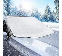 WANGAIDCE Auto Frontscheibenabdeckung für Renault Trafic III Long 2014-2020 2021 2022 2023 2024 2025 Magnetische Winter Auto Windschutzscheibe Abdeckung Faltbar Frostschutz Eisschutzfolien,M