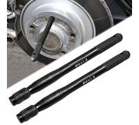 WANTOUTH 2-TLG Radmontagehilfe M14x1.5 Radmontagehilfe-Satz Radführungsstift Kfz Radwechsel Helfer Werkzeug Radmontagewerkzeug Auto Rad Montagehilfe Radführungsstift Loch zum Aufhängen/Lösen