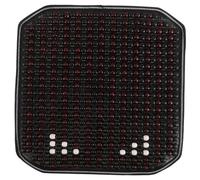 Warmhm Kühlendes Auto Sitzkissen aus Naturholzperlen Ergonomisch Rutschfeste Sitzauflage für Pkw und Lkw Vier Jahreszeiten Atmungsaktiv Komfort Autositzkissen