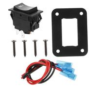 Warmhm Momentary Toggle Schalter Dpdt Kippschalter für Wohnmobil Stabilisator Jack Polung Umschalter mit Kabelsatz Geeignet für Automobil und Anwendungen