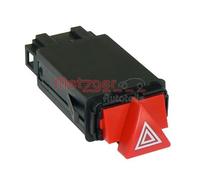METZGER Warnblinkschalter 0916009 für AUDI