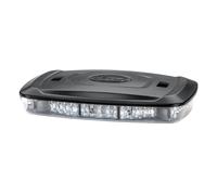 HELLA LED Warnleuchte - Micro Lightbar - 12V / 24V - gelb - Schraubanschluss - Kabel: 500mm - Anbau - 2RL 014 566-001