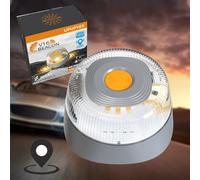 Warnleuchte V16 EU Zulassung - LED Magnet Notlicht & Warndreieck mit SIM-DGT 3.0