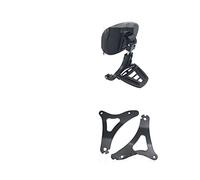 Wartung Motong Mehrzweck-Fahrer-Beifahrer-Rückenlehne Für Harley Touring 2014-2019 2020 2021 2022 Sportfahrräder(Schwarz)