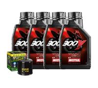 Wartungsset Motul 300V 15W50 Öl + Filter Für Ducati 750 SS 1991-2002