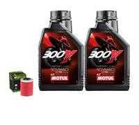 Wartungsset Öl Motul 300V 10W40 Für KTM 390 R2R China 2020-2021