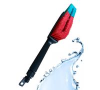 Zachte handborstel met watertoevoerzachte gespleten polyester vezelsvezellengte 50 mmmax. 50°C.360 x 60 x 105 mm
