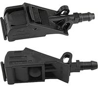 Waschdüse Frontscheibe für Skoda SUPERB I 3U4 1.8 T 2001-2008 | Frontscheiben Waschdüse Ersatz Scheibenwaschdüse Motorhaube 2pcs
