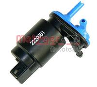 Waschwasserpumpe Scheibenreinigung METZGER AUTOTEILE 2220001 für OPEL VW FORD 2