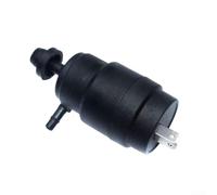 Waschwasserpumpe Scheibenwaschanlage 171955651 Kompatibel mit für für Golf für Passat für Polo für A6 Caddy für LT T3 T4 Ersatz Direkt Einbau Schwarz Kunststoff