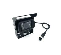 Wasserdichte 18 LED Auto RüCkfahrkamera RüCkfahrkamera IR Nachtsicht für 12V 24V Bus LKW Wohnmobil Van(B)