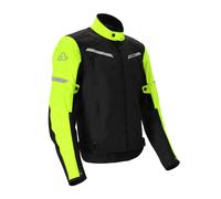 Wasserdichte Jacke ACER ual Road Polyester Zugelassene X-Street Schwarz/Gelb