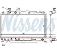 Nissens | Kühler, Motorkühlung | 646852