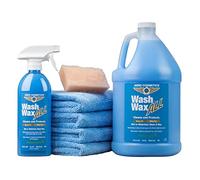 Wasserloses Wash Wax-Set in Flugzeugqualität für Ihr Auto, Wohnmobil, Boot, Motorrad. Das beste Waschwachs. Überall, jederzeit, zu Hause, im Büro, in der Schule, im Parkhaus, auf Parkplätzen.