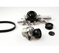 HEPU Wasserpumpe + Keilrippenriemensatz PK01350 für Mercedes‑Benz C‑Klasse T‑Model / CLK