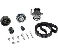 1x Gates Wasserpumpe + Zahnriemensatz u.a. für Audi A1 8X 2.0 | 699397