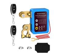 Wattive Drahtloser Ferngesteuerter Auto Trennschalter,12V 240A Auto Remote Batterietrennschalter mit Fernbedienung Auto Remote Batterietrennschalter für Auto RV ATV LKW Boot