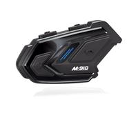 WAYXIN M910 Motorrad-Headset Motorrad-Intercom-System mit Audio-Multitasking Einmalige Kopplung für 6 Geräte-Gruppenkommunikation Helm-Headset mit ENC/DSP/CVC-Rauschunterdrückung, Musik-Sharing