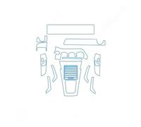 WBFLZTYOP Für Mercedes Be&nz CLA AMG 24-26 C118 Auto-Innenraum-Mittelkonsole, Transparente TPU-Schutzfolie, Kratzfeste Reparaturfolie Instrumentenbrett Folie
