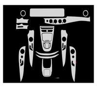 WBFLZTYOP Für Mercedes Be&nz E-Klasse W213 2019 2020 Auto-Mittelkonsole, Transparenter TPU-Schutzfilm, Kratzfester Aufkleber Instrumentenbrett Folie
