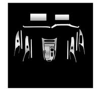 WBFLZTYOP HD Klar Transparent Anti-Scratch Reparatur Aufkleber Auto Innen TPU Schutz Film Für Ha&val H6 2021 Mittelkonsole Instrumentenbrett Folie