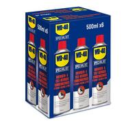 WD-40 Specialist Bremsen- und Teilereiniger 6x500 ml - Fettlöser für Bremsen, Kupplungen und Motorenteile, entfernt Bremsstaub, Öl und Verunreinigungen, verbessert Bremsleistung, verhindert Rückstände