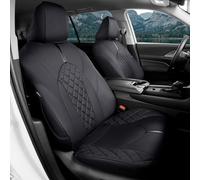 WeatherWard Für 2025 2024 Toyota Grand Highlander Sitzbezüge, Sitzbezüge für Toyota Grand Highlander Zubehör 2024 2025 2024 Grand Highlander Zubehör, Nur für 7-Sitzer, Schwarz, Komplettset