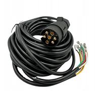 Web Truck LKW-Anhänger-Kabelsatz 5 m 7-poliger Anhänger-Licht-Rücklicht-Kabelbaum für Anhänger PKW-Anhänger