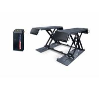 Weber professionelle Kurzhub Scherenhebebühne 3000 kg- 230 Volt Grau