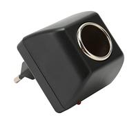 Wechselrichter AC auf DC 12V 1A Zigarettenanzünder Steckdose 110-240V AC auf 12V DC Netzteil mit LED Leuchtanzeige Auto Zigarettenanzünder Adapter (Stecker