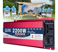 Wechselrichter Reiner Sinus 2200W 3000W 4000W 5000W 6000W 8000W 10000W 12000W 16000W kfz Spannungswandler DC 12V 24V 48V auf AC 230V Pure Sine Wave Power Solar Inverter Umwandler(2200W,48Vto220V)