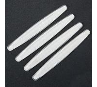 WeddHuis 4Pcs Hochwertiger Autotür Kantenschutz, Auto Gummi Türkantenschoner, Aufkleber für Autotüre (Durchsichtig)