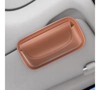 Weiches Leder Material Auto Brillenhalter Ästhetisch Angenehmes Design Brandneu