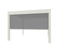 Weide Sonnenrollo für Weide Pergola | weiß - weiß 4260664389743