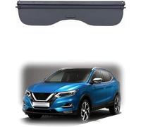 WEIQQI Auto Laderaumabdeckung Kofferraumabdeckung Rollo für Nissan Qashqai J11 2017 2018 2019 2020, Kofferraumverkleidung Trennwand Ausziehbare Kofferraum Schutz