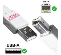 Weiß USB kabel Scanner Anschluss komp. für OP-COM Diagnostic Auto Fehler Tester