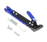 WENINETIES 1 Stück Motorrad Seitenständer für Yamaha Tricity 125 Tricity 155 Tricity 300, Verstellbar Fußseitenständer, Rutschfester Parkständer Stützfuß zubehör,Blue