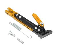 WENINETIES 1 Stück Motorrad Seitenständer für Yamaha Tricity 125 Tricity 155 Tricity 300, Verstellbar Fußseitenständer, Rutschfester Parkständer Stützfuß zubehör,Yellow