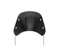 WENINETIES 1 Stück Motorrad Windschild für Piaggio Beverly 400 2008-2023, Windschutzscheibe Windabweiser Aerodynamisch Wetterschutz Verkleidung, Acrylglas,B