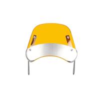 WENINETIES 1 Stück Motorrad Windschild für Piaggio Beverly 500 2006-2011, Windschutzscheibe Windabweiser Aerodynamisch Wetterschutz Verkleidung, Acrylglas,D