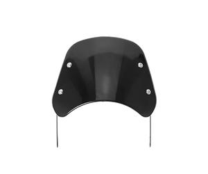 WENINETIES 1 Stück Motorrad Windschild für Suzuki Burgman AN 400 1999-2018, Windschutzscheibe Windabweiser Aerodynamisch Wetterschutz Verkleidung, Acrylglas,B