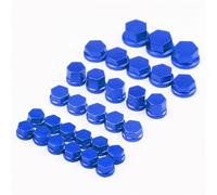 WENINETIES 30Pcs Motorrad Modifikation Schrauben Kappe Dekoration für BMW R1250GS R1200GS Adventure R 1250 GSA F800GS F750GS F650GS F850GS G310GS G310R, Tuning Zierkappen zur Korrosionsschutz,Blue