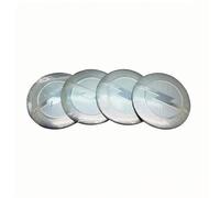 WENINETIES 4 Stück Auto Nabendeckel Aufkleber für Opel Vauxhall Mokka B 2020 2021 2022 2023 2024 2025, Auto Radnabenkappen Aufkleber Radkappen Aufkleber Radkappen Reifen Felgen,60MM