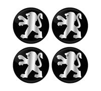 WENINETIES 4 Stück Auto Nabendeckel Aufkleber für Peugeot 206 207 307 308 3008 4008 5008 GT-LINE, Auto Radnabenkappen Aufkleber Radkappen Aufkleber Radkappen Reifen Felgen,56MM