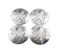 WENINETIES 4 Stück Auto Nabendeckel Aufkleber für Peugeot 3008 GT Line 2019-2021 2020, Auto Radnabenkappen Aufkleber Radkappen Aufkleber Radkappen Reifen Felgen,65MM