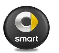 WENINETIES Auto Reserveradabdeckung für Smart 451 Smart 453, Ersatzradabdeckung,Wasserdicht Staubdicht Autoreifenabdeckung Aufbewahrungstasche Ersatzreifen Schutz,17inch