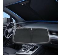 WENINETIES Auto Sonnenschutz Frontscheibe für Ford Transit | Tourneo Custom 2023-2024 2025, Windschutzscheibe Sonnenblende Frontscheibenabdeckung UV Hitzeschutz Plane Faltbar