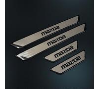 WENINETIES Einstiegsleisten Schutz für Mazda CX-30 2025 2024-2019 Zubehör (4 Stück), Edelstahl Autotürschwellenleiste Schwellerleisten,C