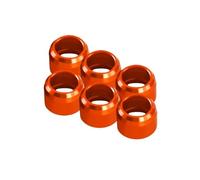 wenwendianzi Neue Bremssattel Schraube Kappe for Z900 Z900SE Z900RS Z650 Z650RS Z750 /R Z800 Z1000/R/SX Z400 z300 Moto Motor Mutter Bolzen Abdeckung(Orange)